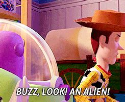 look gif|[NSFW] “Buzz look an alien!” : r/Unexpected